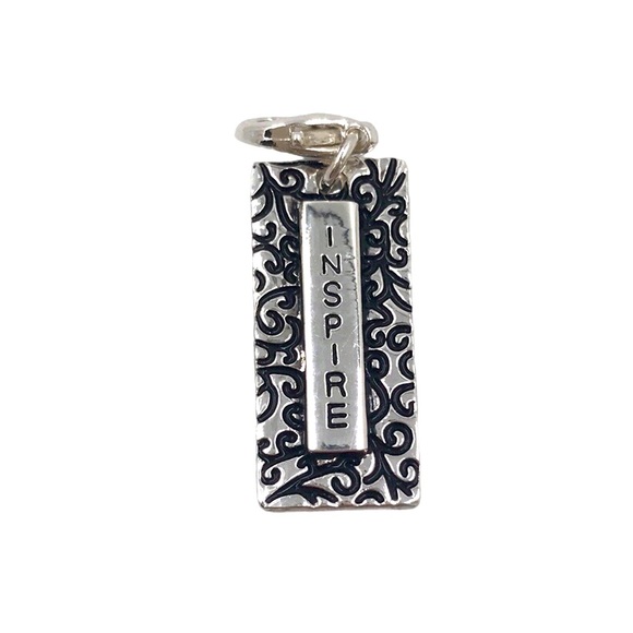 b*charmed “INSPIRE” charm/pendant - Picture 1 of 4